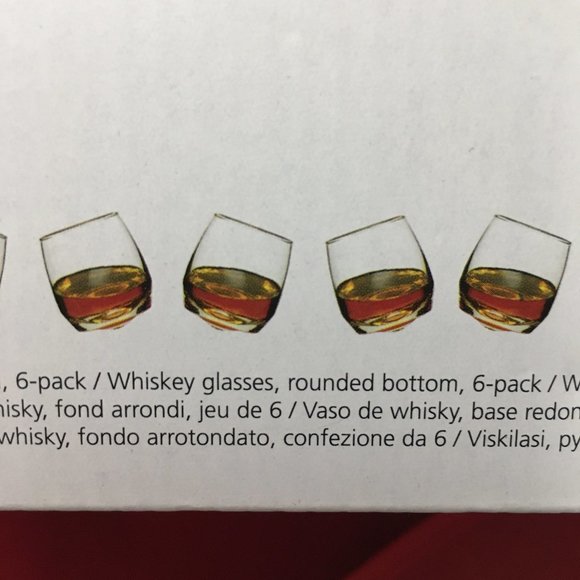 NWT- SAGAFORM  Rocking Whiskey Glasses Set of 6, 6.75 oz - Picture 14 of 14